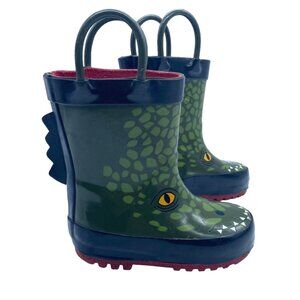 Capelli New York Kids Dinosaur Rain Boots Kid Size 4/5